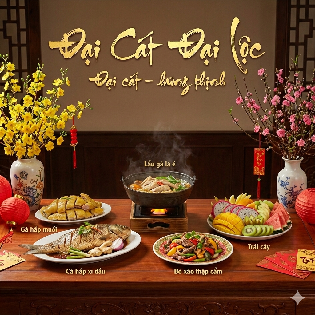 RƯỚC VẬN MAY VỚI COMBO "ĐẠI CÁT ĐẠI LỘC"